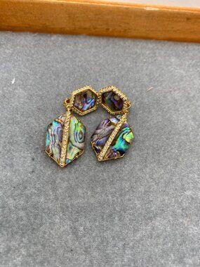 Alexis Bittar Large Gemstone Pav�� Clip-On Earrings